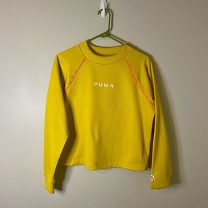 PUMA Yellow Sweatshirt